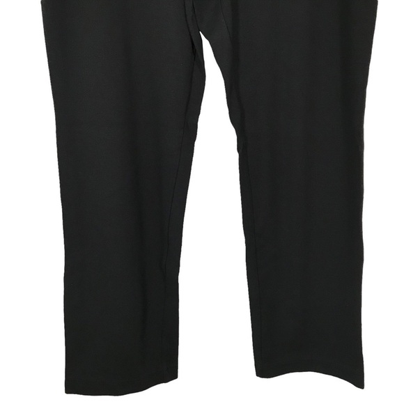 Chico’s Black Pant Trousers Size 1.5 (Medium/10) SHORT - Picture 6 of 11